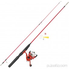 Wakeman Spawn Series Spinning Combo and Tackle Set, Fire Red 555577397